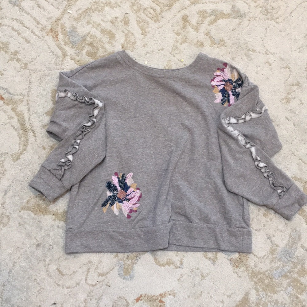 Vintage America blues embroidered shirt.